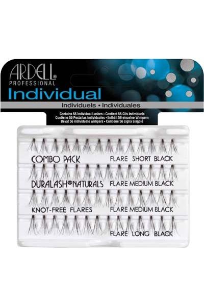 Ardell Flared Indiviual Knot Free Combo Pack