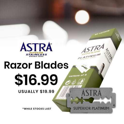 Astra Double Edge Razor Blades 100pcs