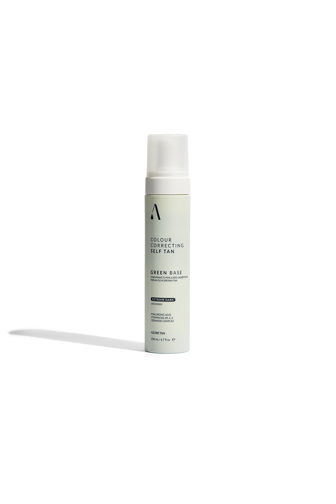 Azure Tan Self Tan Mousse Green Base Extreme Dark