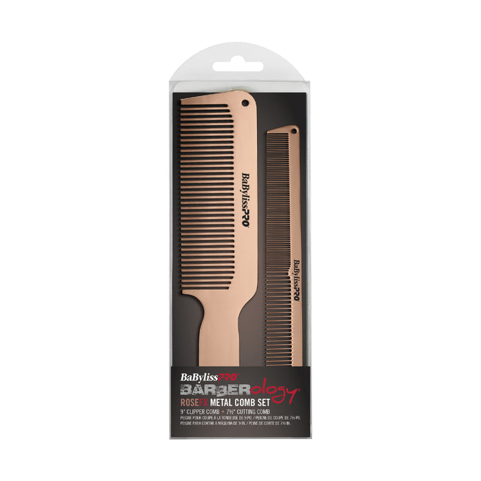 BaByliss Pro Metal Comb Set