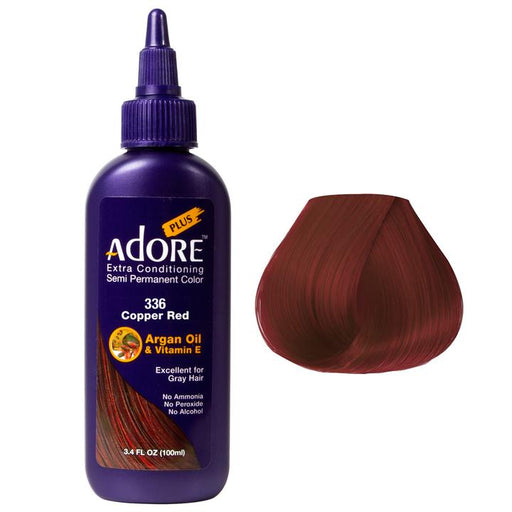 Adore Plus Semi Permanent Hair Color Copper Red
