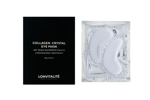 Lonvitalite C8 Collagen Crystal Eye Masks 6pk