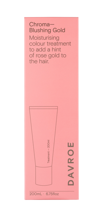 Davroe Blushing Gold Chroma Treatment