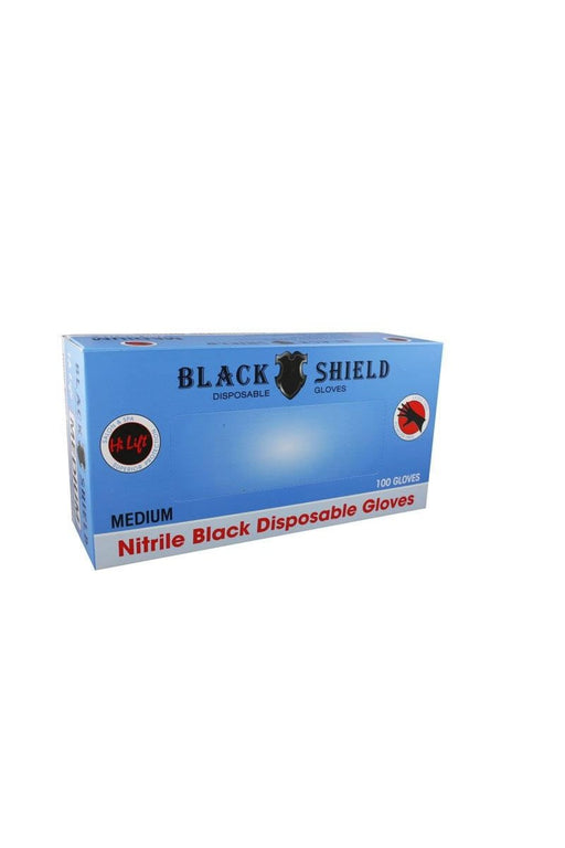 Hi Lift Black Shield Disposable Black Gloves