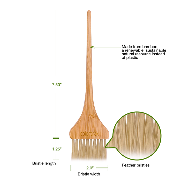 Colortrak Eco Collection 2pk Bamboo Brushes