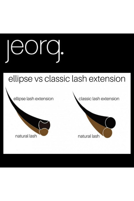 Jeorg. Ellipse Lash Mixed Tray B Curl 9-14mm
