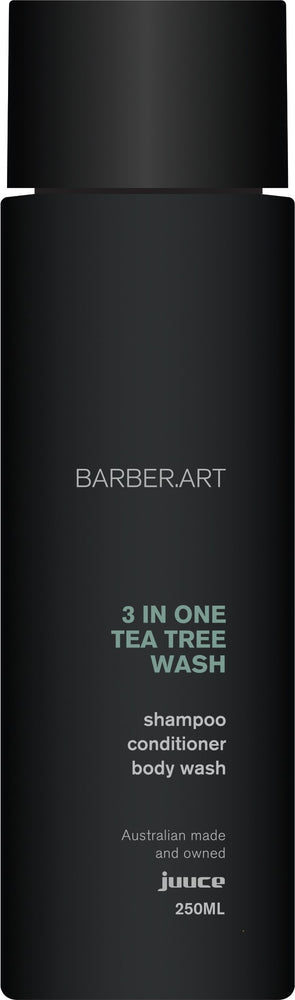 Juuce Barber Art 3 in One Tea Tree Wash