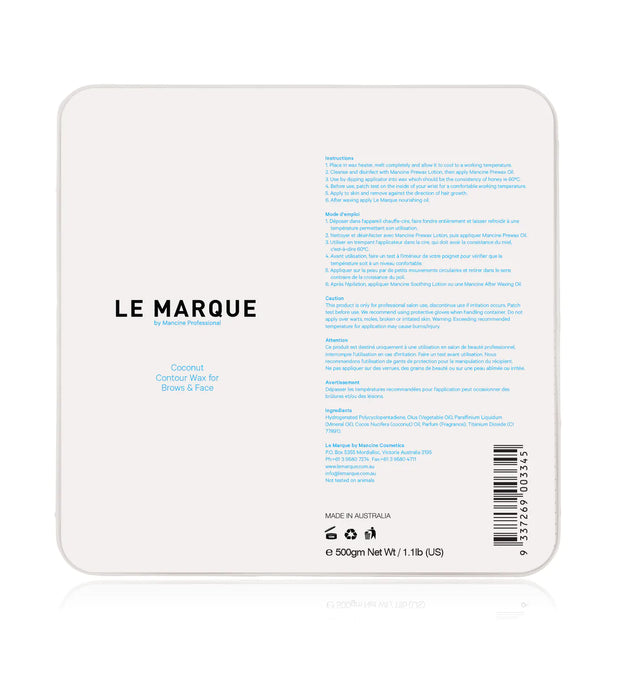 Le Marque Coconut Brow & Face Contour Wax
