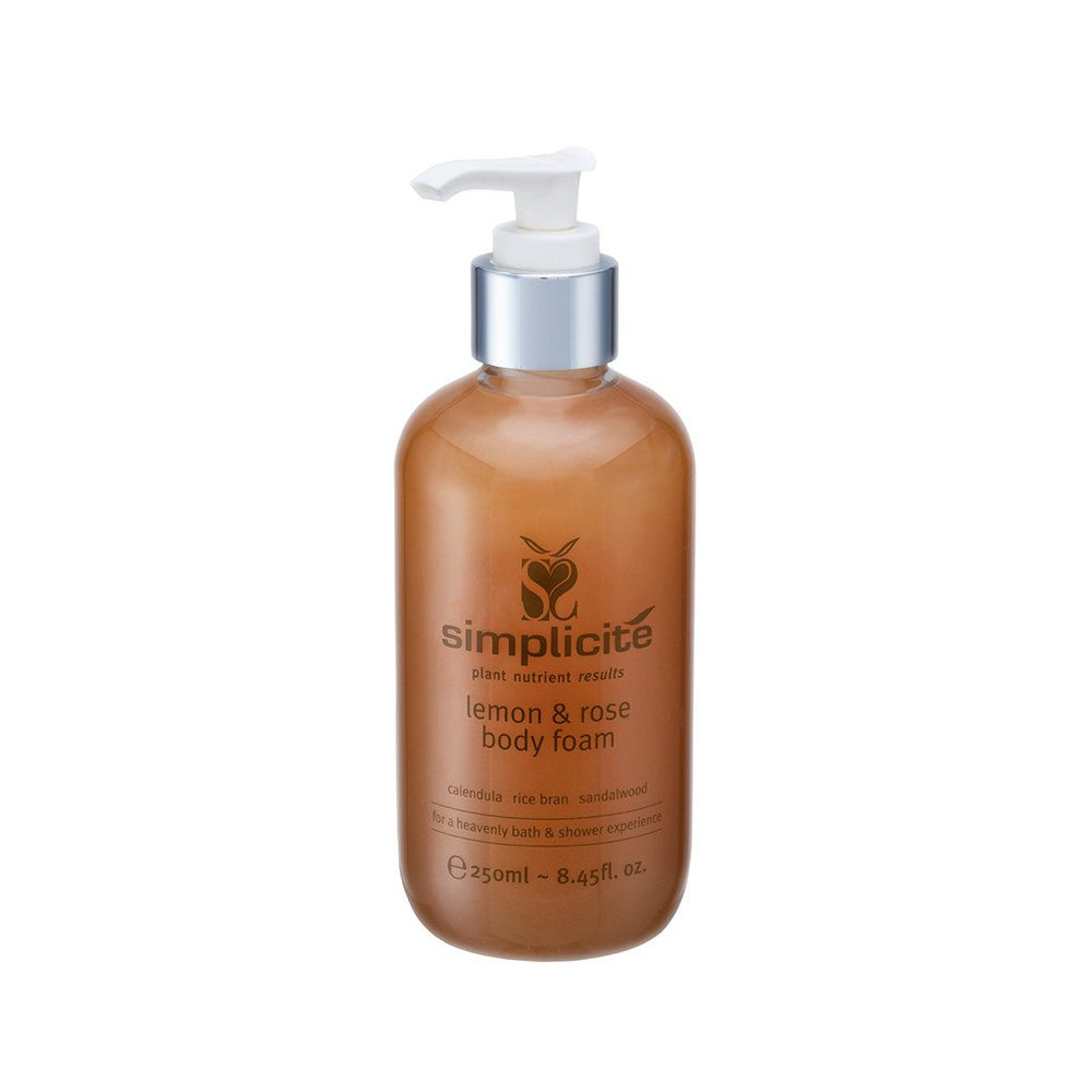 Simplicité Lemon and Rose Bath & Shower Foam