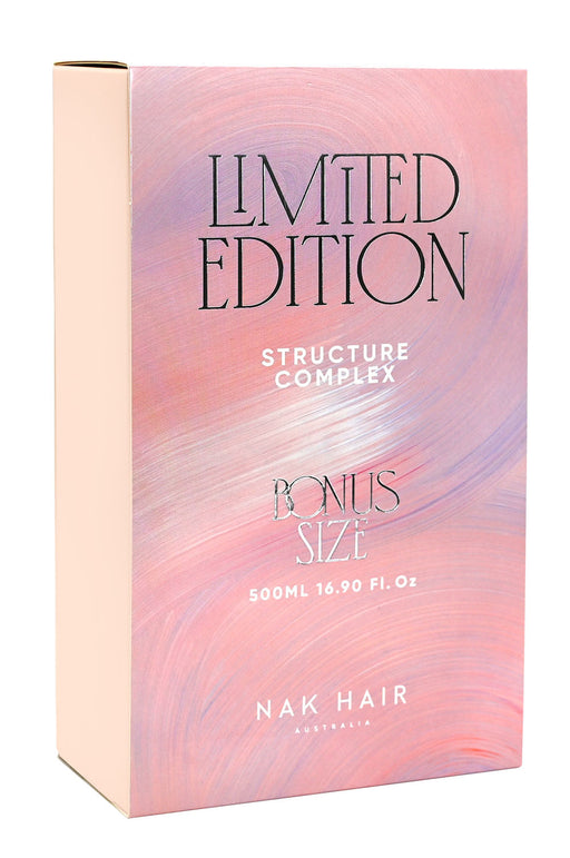 Nak Hair Structure Complex Shampoo & Conditioner 500ml Duo - Limited Edition