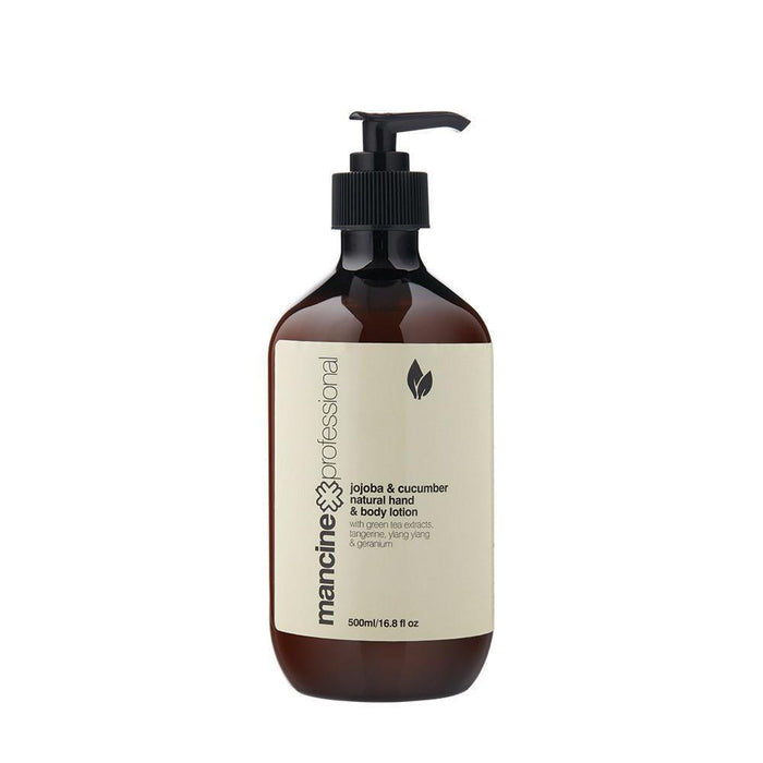 Mancine Naturals Hand & Body Lotion Jojoba & Cucumber