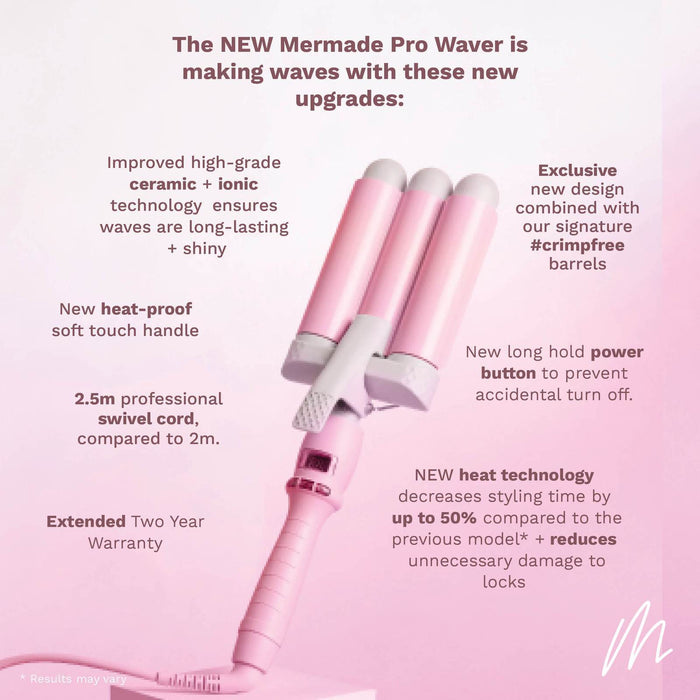 Mermade Hair PRO Waver 32mm