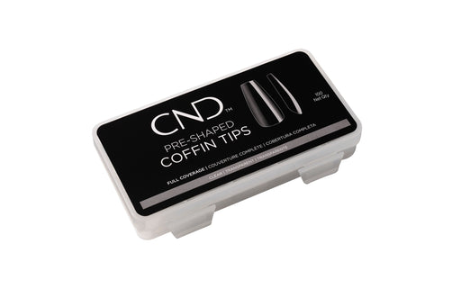 CND Pre-Shaped Coffin Tips - Clear