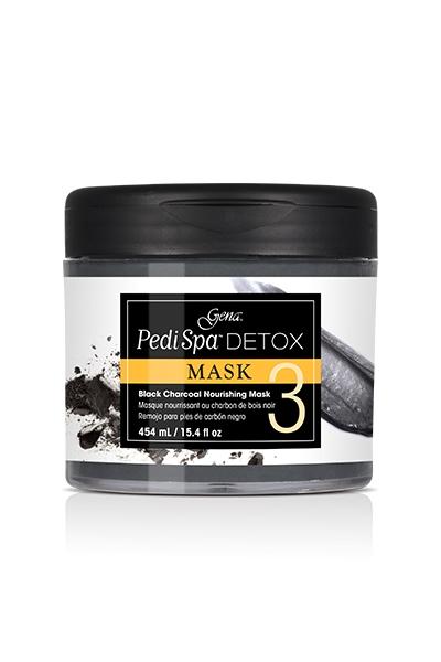 Gena PediSpa Detox Black Charcoal Nourishing Mask