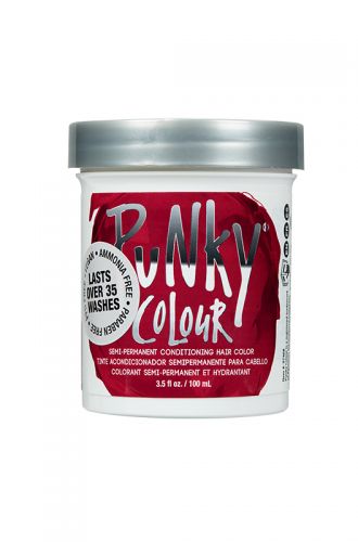 Punky Colour Semi-Permanent Conditioning Hair Colour - Poppy Red