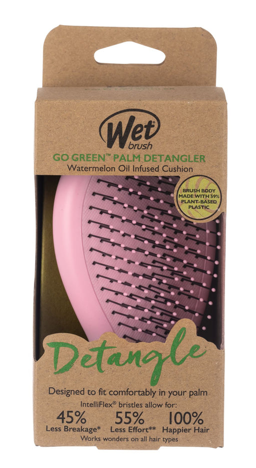 Wet Brush Go Green Palm Detangler - Pink
