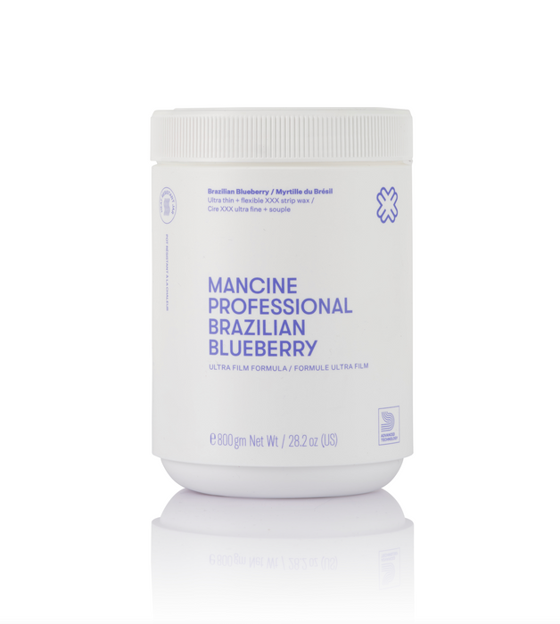 Mancine Brazilian Blueberry Strip Wax 800g