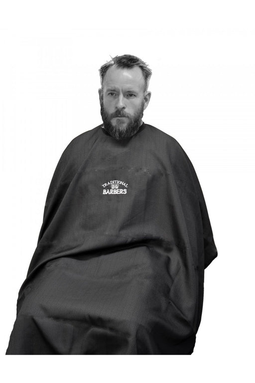 Traditional Barbers Pinstripe Cape