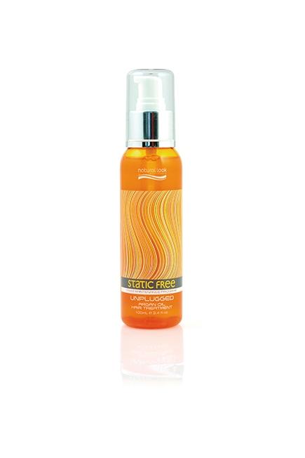Natural Look Static Free FM Unplugged Argan Oil Hair Treatment
