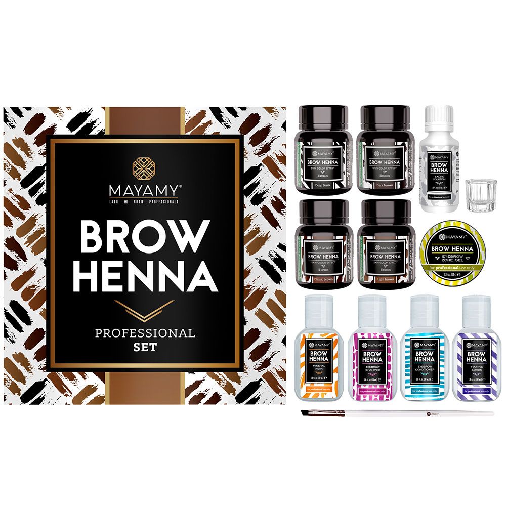 Mayamy Brow Henna Professional Set
