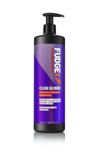 Fudge Clean Blonde Violet Toning Shampoo