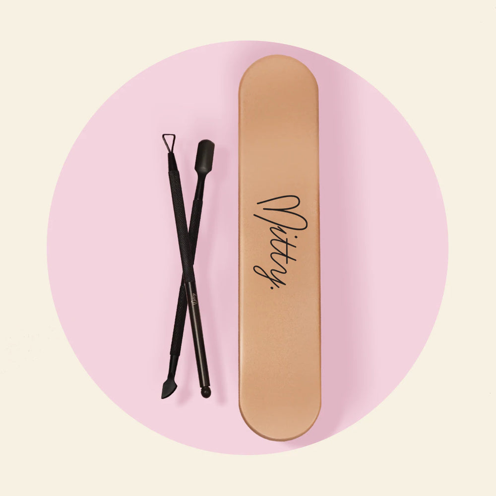 Mitty Gel Polish Scraper & Cuticle Pusher Tool Kit