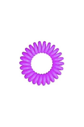 Spiradelic Hair Rings- Purple