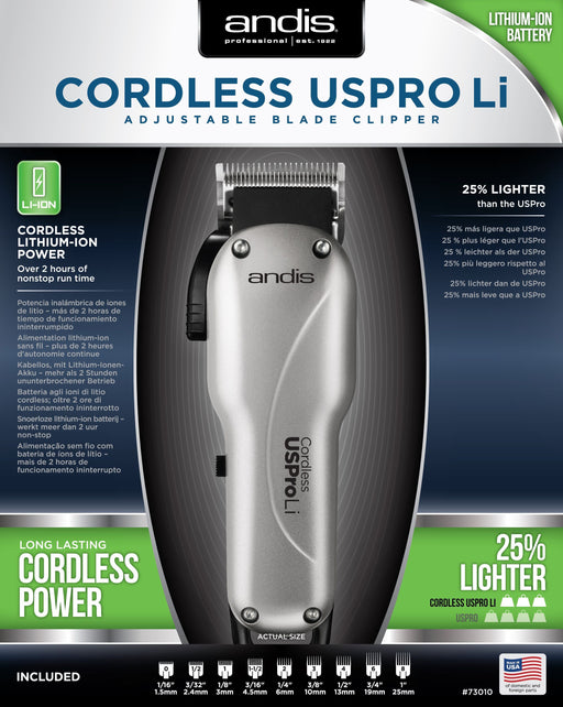 Andis USPro Li Cordless Clipper