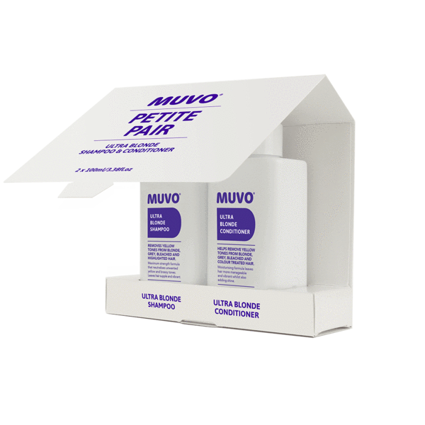 Muvo Ultra Blonde Shampoo Petite Pair