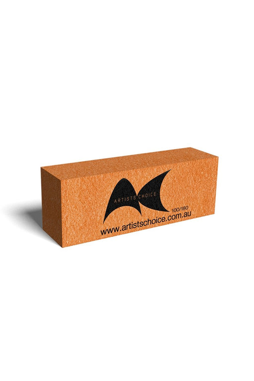 Artists Choice 3 Sided Orange Sanding Block