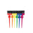 Termix Pride Tint Brushes 6 Pack
