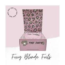 Foxy Blondes Foil Pink Candy