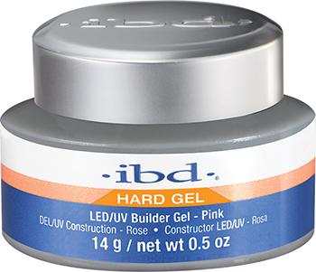 IBD LED/UV Pink Hard Builder Gel