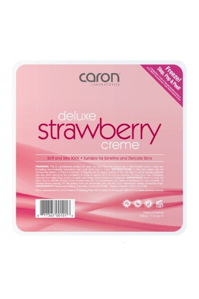 Caron Deluxe Strawberry Creme Hard Wax