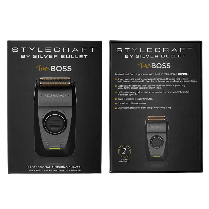 StyleCraft by Silver Bullet The Boss Shaver